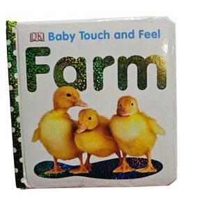 DK Baby‎ Touch and Feel Farm Board Book Sensory Animal Textures